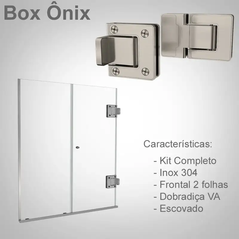 Frontal 2 Folhas Escovado